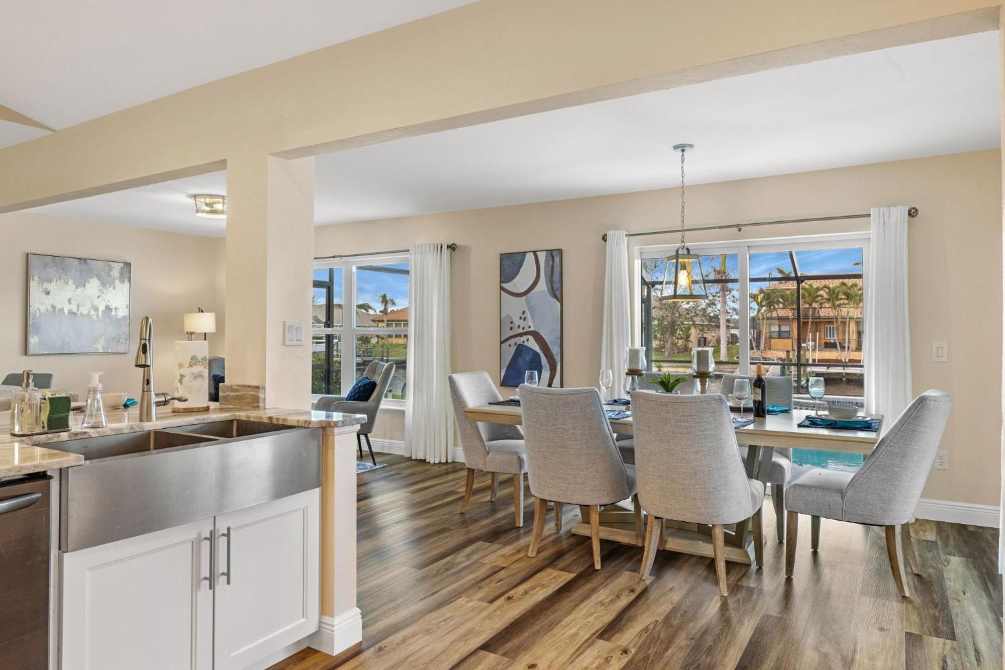 Fully Remodeled Electric-Heated Pool Home On Gulf-Access Canal - Villa Sunny Cape Coral Zewnętrze zdjęcie