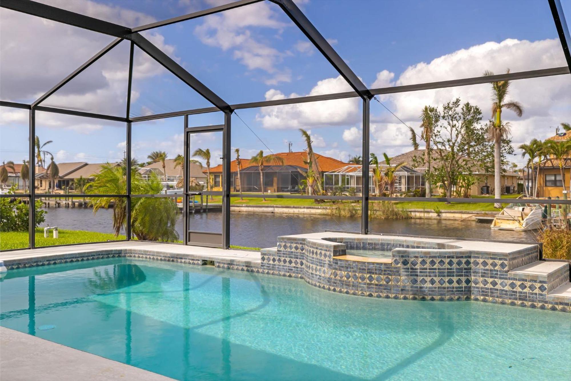 Fully Remodeled Electric-Heated Pool Home On Gulf-Access Canal - Villa Sunny Cape Coral Zewnętrze zdjęcie