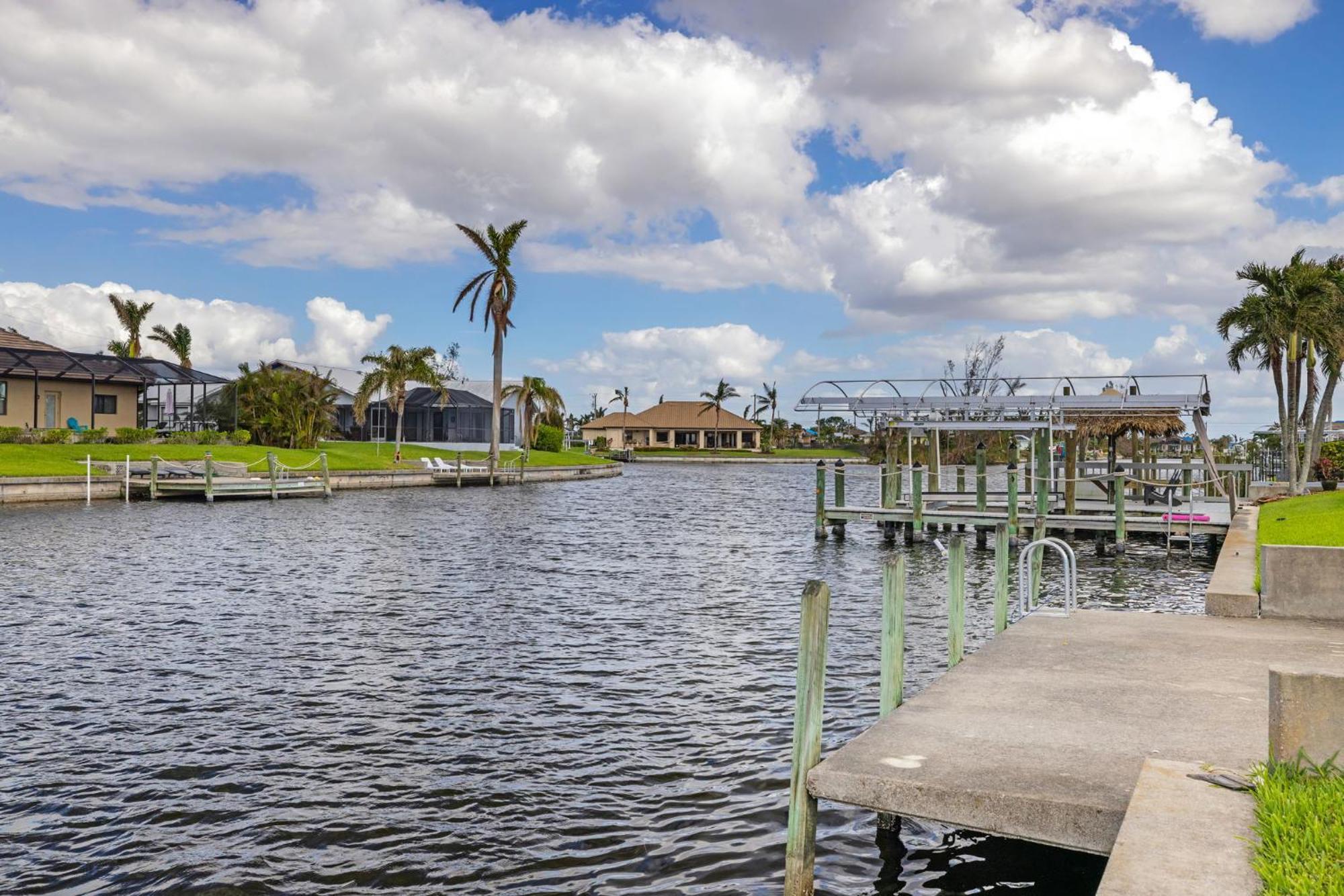 Fully Remodeled Electric-Heated Pool Home On Gulf-Access Canal - Villa Sunny Cape Coral Zewnętrze zdjęcie