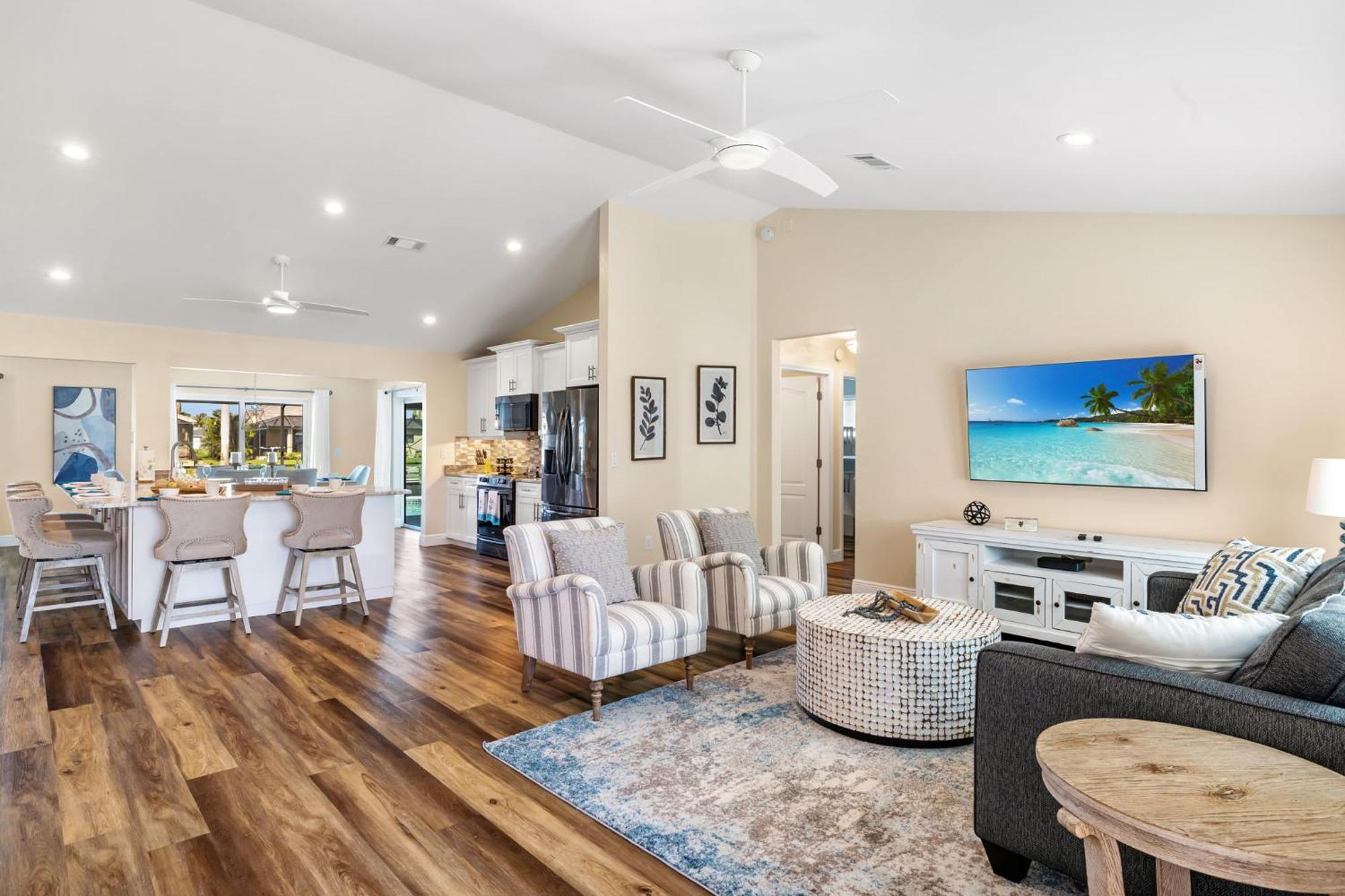 Fully Remodeled Electric-Heated Pool Home On Gulf-Access Canal - Villa Sunny Cape Coral Zewnętrze zdjęcie